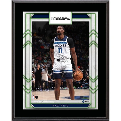 Naz Reid Minnesota Timberwolves 10.5" x 13" Sublimated Player Plaque