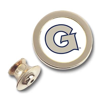 Gold Georgetown Hoyas Lapel Pin