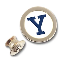 Gold Yale Bulldogs Lapel Pin