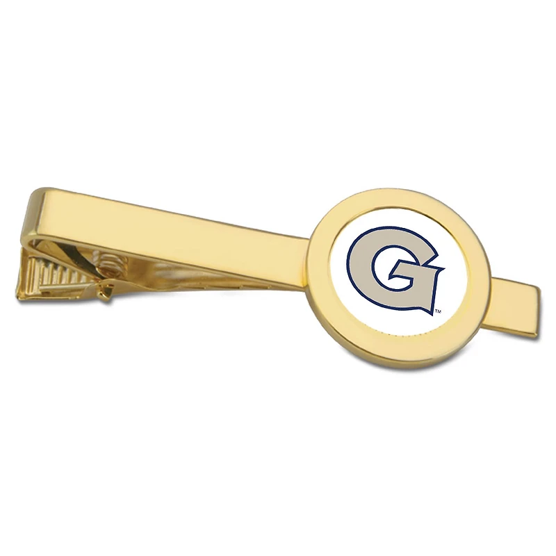 Gold Georgetown Hoyas Tie Bar