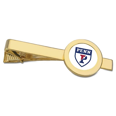 Gold Pennsylvania Quakers Tie Bar