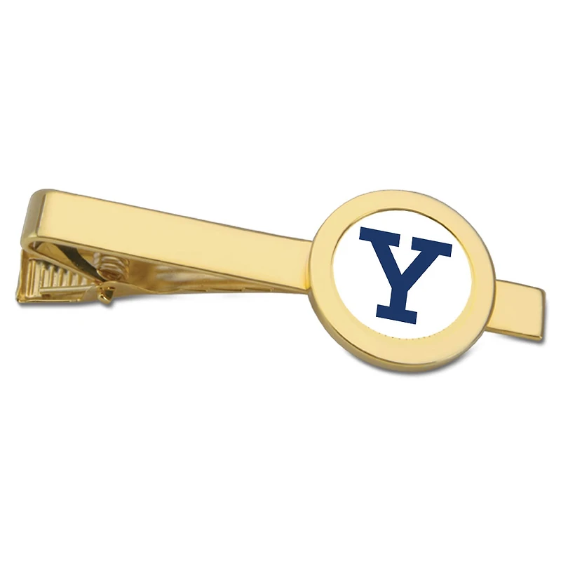 Gold Yale Bulldogs Tie Bar