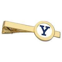 Gold Yale Bulldogs Tie Bar
