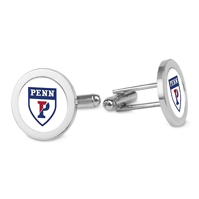 Silver Pennsylvania Quakers Cufflinks