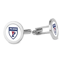 Silver Pennsylvania Quakers Cufflinks