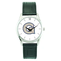 Men's Silver Georgetown Hoyas Stainless Steel Wristwatch
