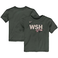 Toddler Nike Gray Washington Nationals City Connect Wordmark T-Shirt