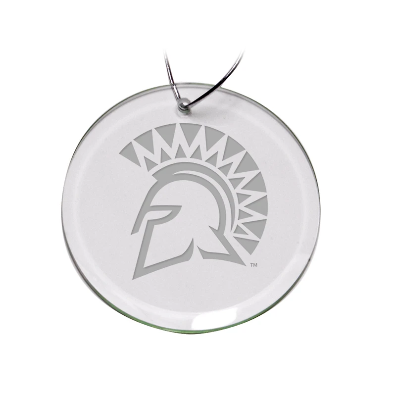 San Jose State Spartans 3'' Glass Round Ornament