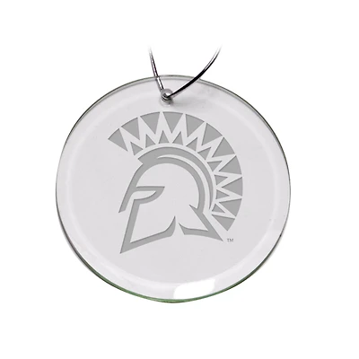 San Jose State Spartans 3'' Glass Round Ornament