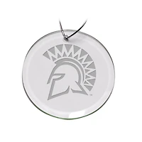 San Jose State Spartans 3'' Glass Round Ornament