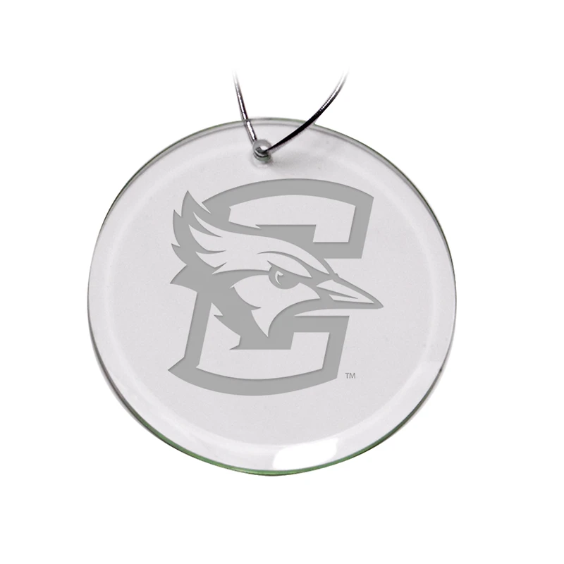 Creighton Bluejays 3'' Glass Round Ornament