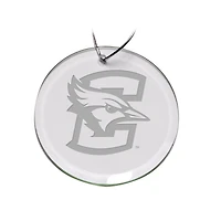 Creighton Bluejays 3'' Glass Round Ornament