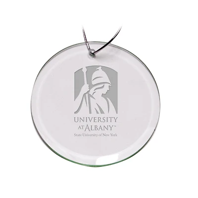 Albany Great Danes 3'' Glass Round Ornament