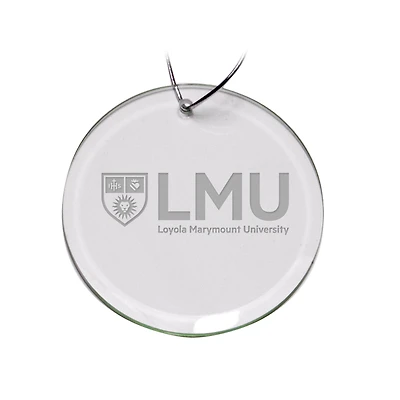 Loyola Marymount Lions 3'' Glass Round Ornament