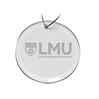 Loyola Marymount Lions 3'' Glass Round Ornament