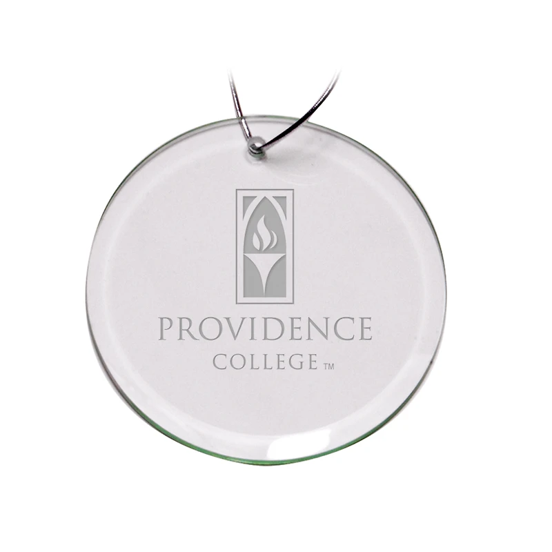 Providence Friars 3'' Team Glass Round Ornament