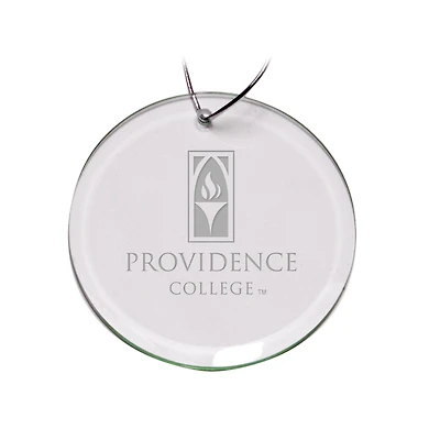 Providence Friars 3'' Team Glass Round Ornament