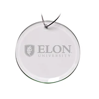 Elon Phoenix 3'' Glass Round Ornament