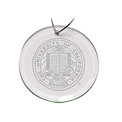 UC Irvine Anteaters 3'' Team Glass Round Ornament