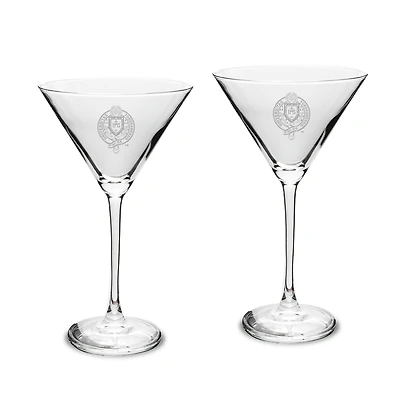 Fordham Rams Two-Piece Traditional 10oz. Martini Glass Set