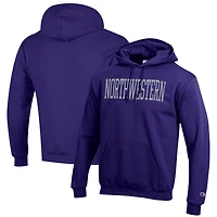 Men's Champion Purple Northwestern Wildcats Eco Powerblend Pullover Hoodie