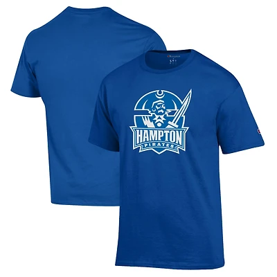 Men's Champion Royal Hampton Pirates Jersey Logo T-Shirt