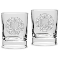 UC Irvine Anteaters Team 11.75 oz. 2-Piece Square Double Old Fashion Glass Set