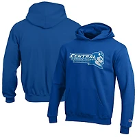 Youth Champion Royal Central Connecticut State Blue Devils Eco Powerblend Pullover Hoodie