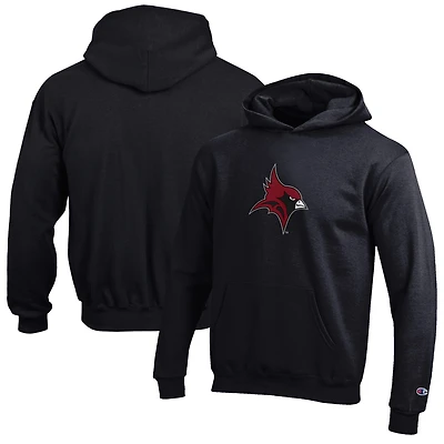 Youth Champion Black St John Fisher Cardinals Eco Powerblend Pullover Hoodie