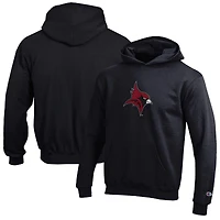 Youth Champion Black St John Fisher Cardinals Eco Powerblend Pullover Hoodie