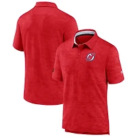 Men's Fanatics Red New Jersey Devils Special Edition 2.0 Authentic Pro Polo