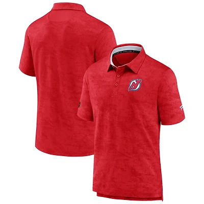 Men's Fanatics Red New Jersey Devils Special Edition 2.0 Authentic Pro Polo