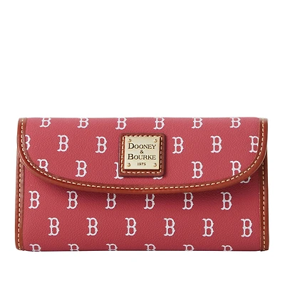 Women's Dooney & Bourke Boston Red Sox Team Color Continental Clutch