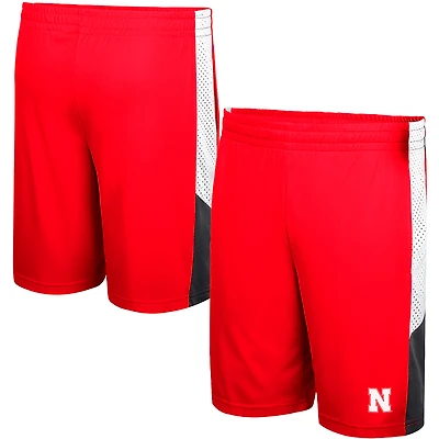 Men's Colosseum Scarlet Nebraska Huskers Very Thorough Shorts