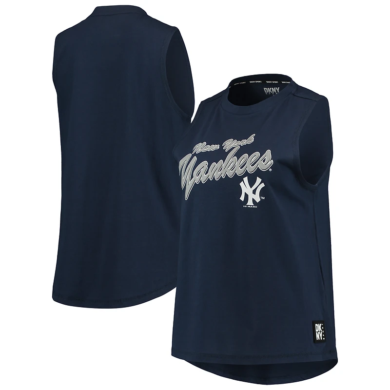 Women's DKNY Sport Navy New York Yankees Marcie Tank Top