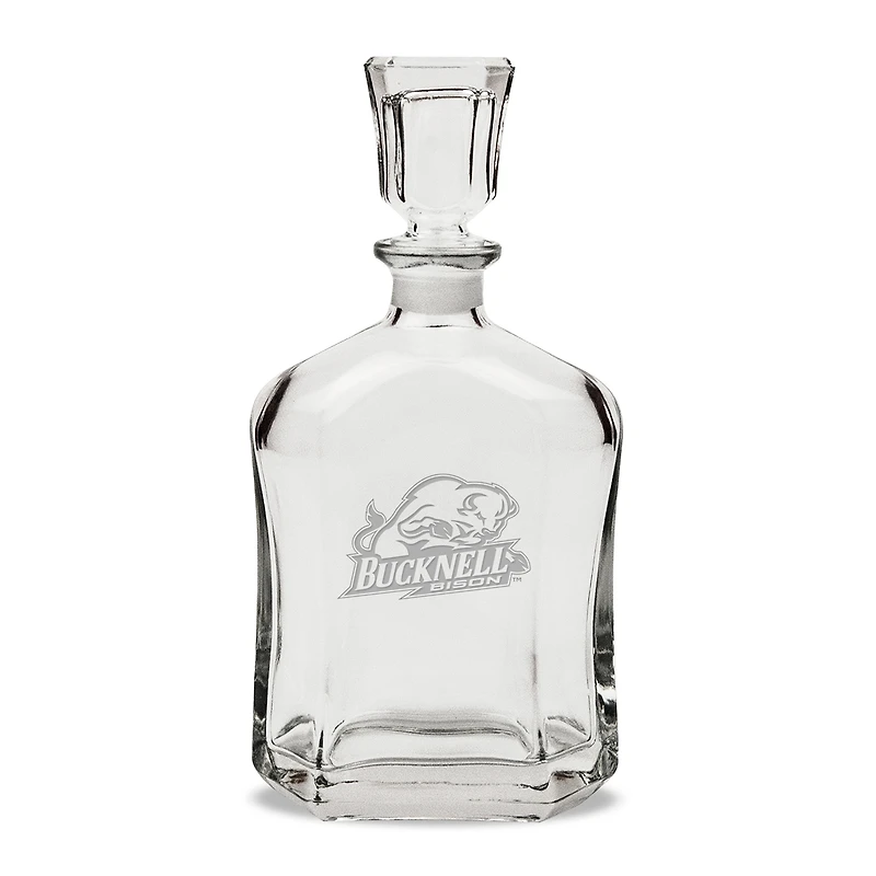 Bucknell Bison 23.75oz. Crystal Whisky Decanter