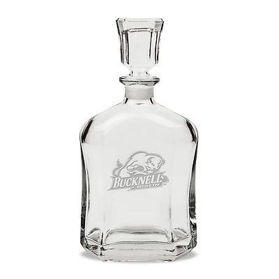 Bucknell Bison 23.75oz. Crystal Whisky Decanter