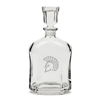 San Jose State Spartans 23.75oz. Crystal Whisky Decanter