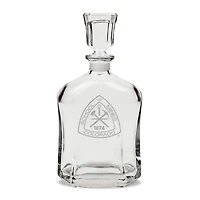 Colorado School of Mines Orediggers 23.75oz. Crystal Whisky Decanter