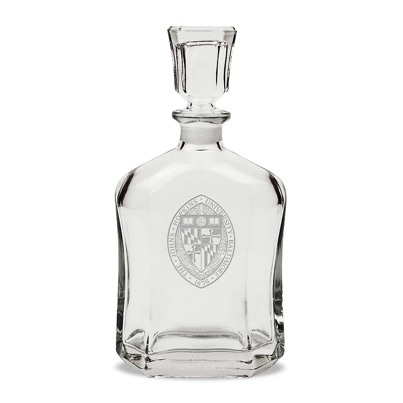 Johns Hopkins Blue Jays Team 23.75oz. Crystal Whisky Decanter
