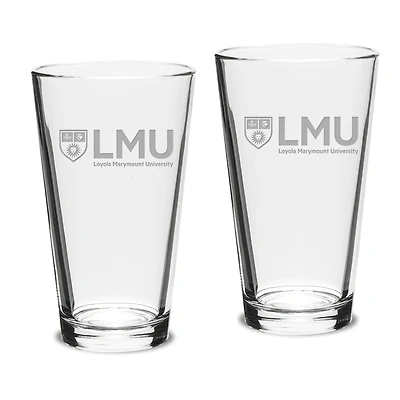 Loyola Marymount Lions 16oz. 2-Piece Classic Pub Glass Set