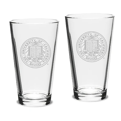 UC Irvine Anteaters Team 16oz. 2-Piece Classic Pub Glass Set