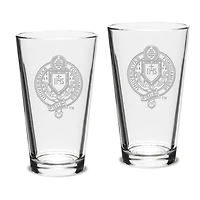 Fordham Rams Team 16oz. 2-Piece Classic Pub Glass Set