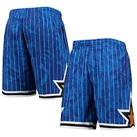 Men's Mitchell & Ness Blue Orlando Magic Hardwood Classics Lunar New Year Swingman Shorts