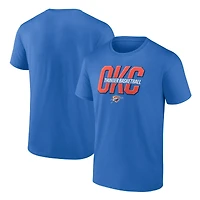 Men's Blue Oklahoma City Thunder Tip-Off T-Shirt