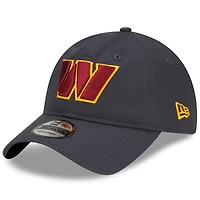 Men's New Era Graphite Washington Commanders Core Classic 2.0 9TWENTY Adjustable Hat