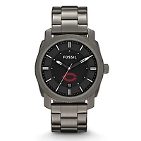 Fossil UChicago Maroons Machine Smoke Stainless Steel Watch