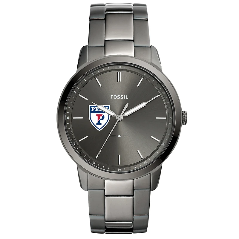 Fossil Pennsylvania Quakers The Minimalist Three-Hand Smoke Watch