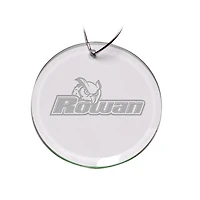Rowan Profs 3'' Glass Round Ornament