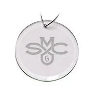 Saint Mary's Gaels 3'' Glass Round Ornament